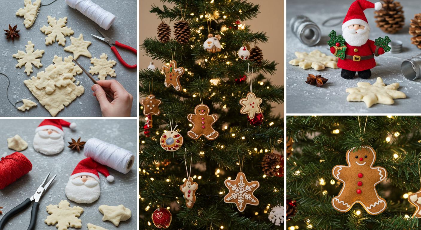 20 Homemade Christmas Ornaments for Beginners