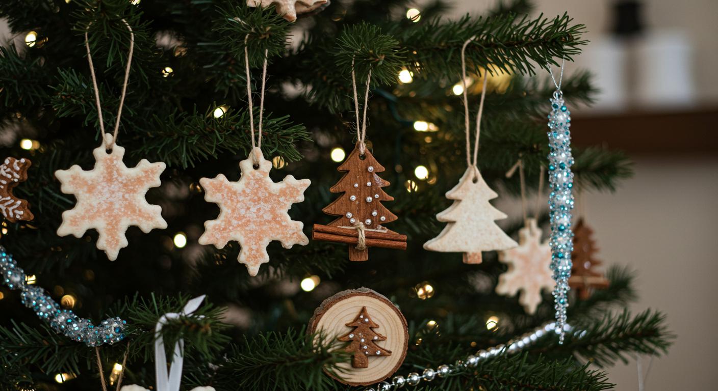 25 Easy DIY Christmas Ornaments Anyone Can Make