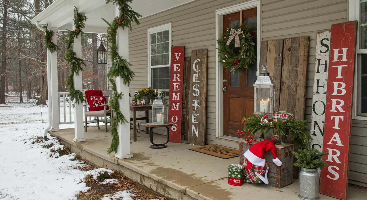 25 DIY Outdoor Christmas Decorations That Look Store-Bought
