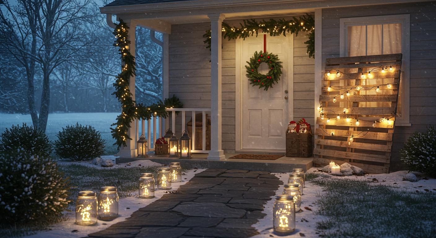 15 Easy DIY Outdoor Christmas Decor Projects