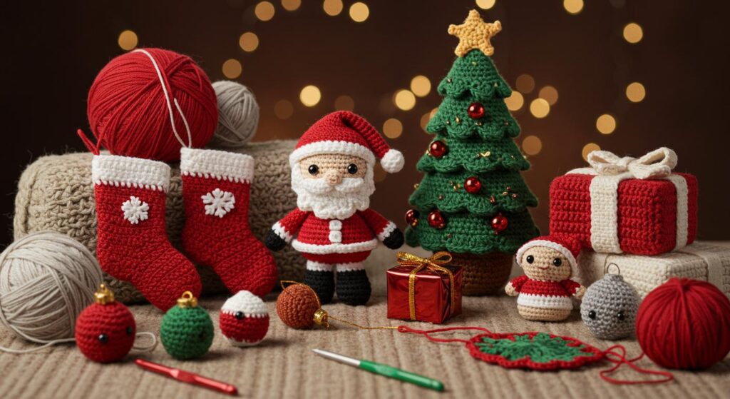 15 Cute Christmas Crochet Patterns You’ll Love