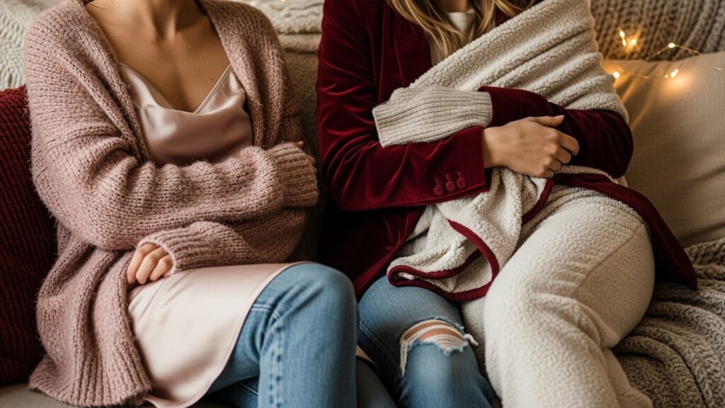 27 Cozy Valentine Outfits for Women That Feel Soft