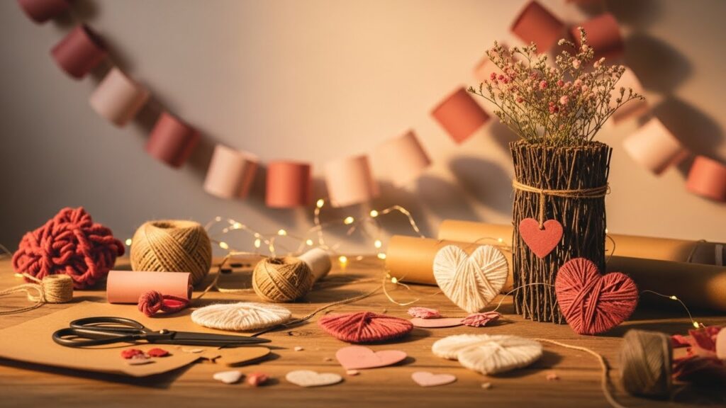 22 DIY Valentine Decor Ideas That Feel Handmade