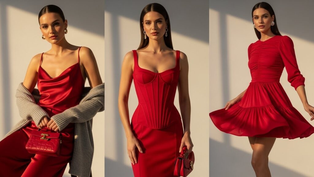 28 Red Valentine Outfit Inspo That Makes a Statement