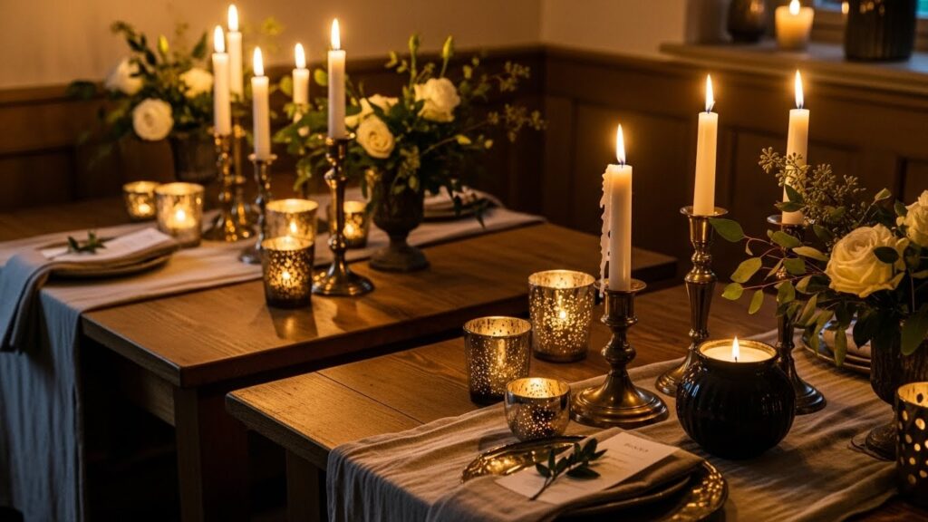 25 Romantic Candlelight Decor Inspirations