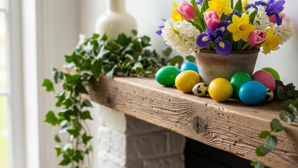 20 Vibrant March Mantel Styling Ideas