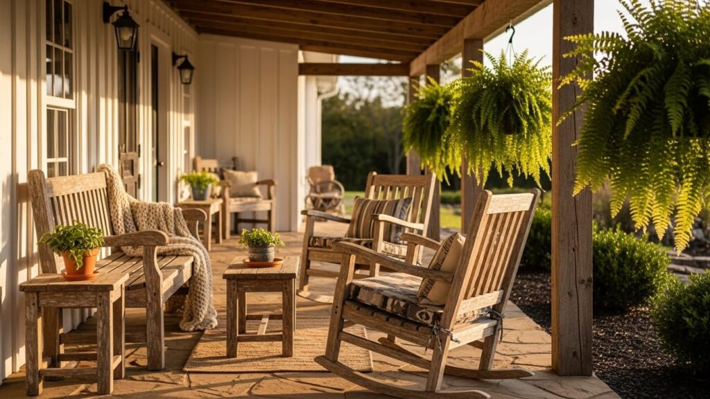 25 Charming Farmhouse Porch Decor Ideas to Wow Your Guests!