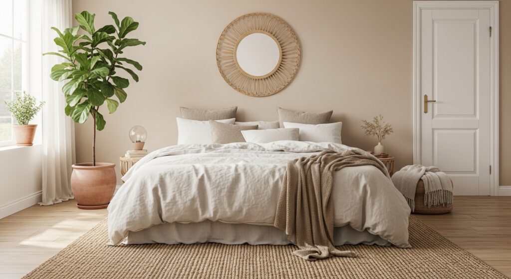 25 Aesthetic Bedroom Wall DIY Ideas for Calm Energy