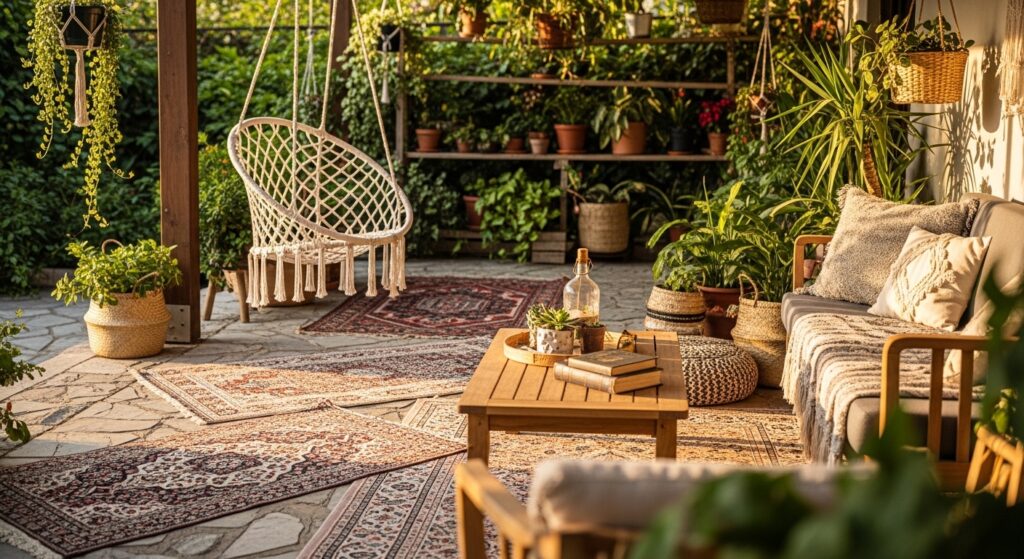 24 Breathtaking Bohemian Patio Design Ideas That Scream Free-Spirited Elegance