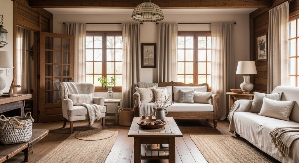 25 Cottage Farmhouse Decor Ideas on a Budget That Look High-End