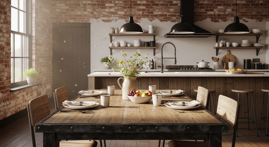25 Industrial Farmhouse Decor Ideas on a Budget That Look High-End