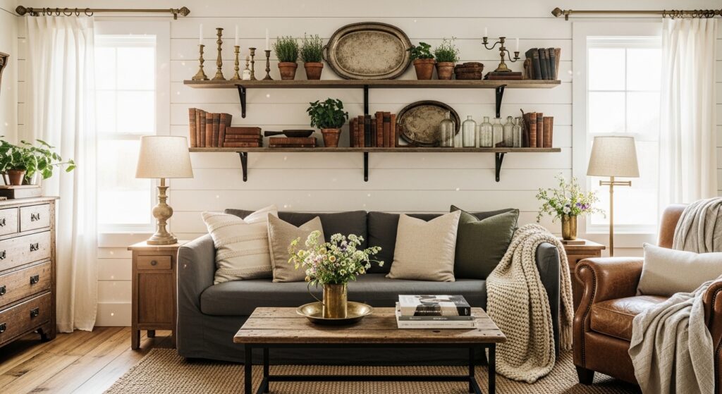 25 Eclectic Farmhouse Decor Ideas on a Budget That Look High-End