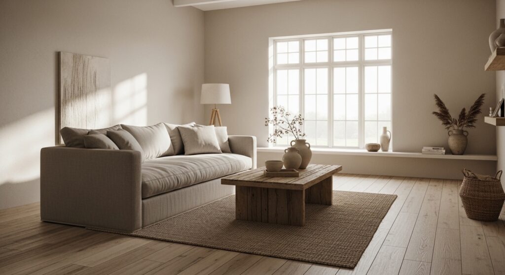 25 Minimalist Farmhouse Decor Ideas With a Clean Neutral Aesthetic