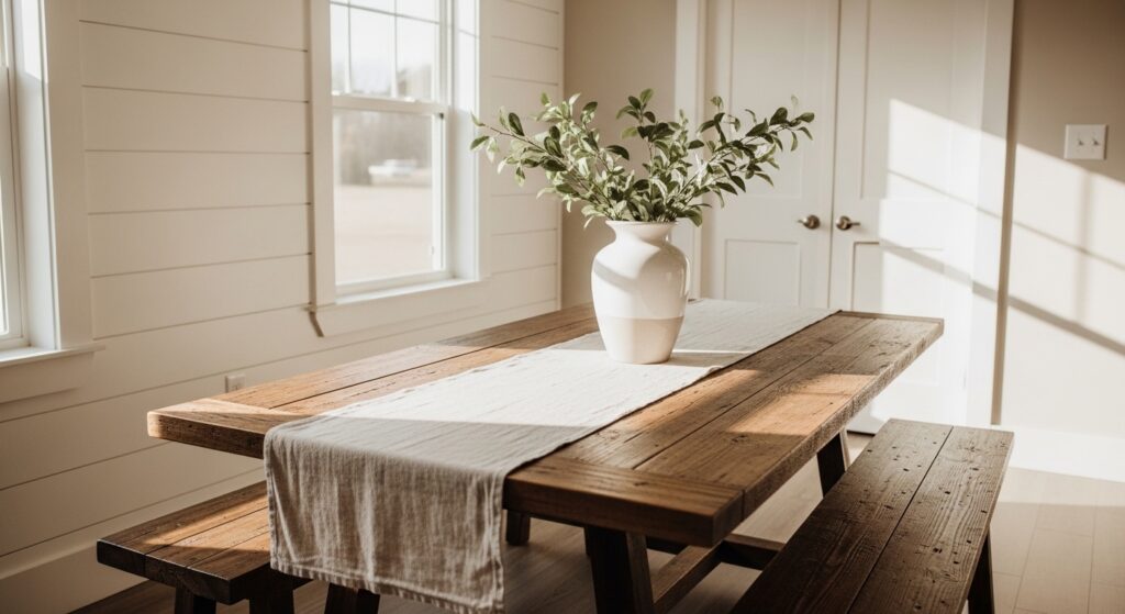 25 Modern Farmhouse Dining Room Ideas in Beautiful Neutral Tones