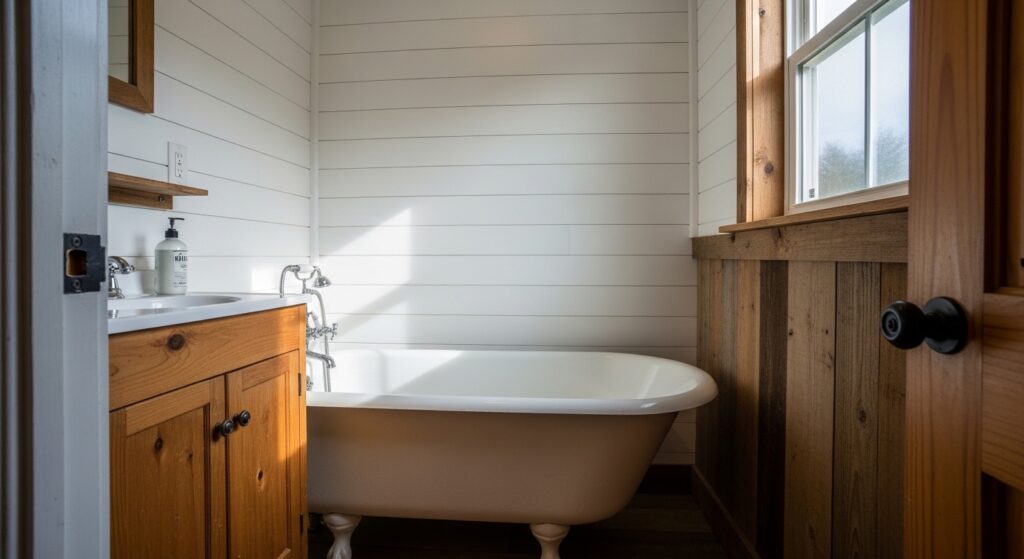 20 Small Farmhouse Bathroom Ideas That Maximize Every Inch