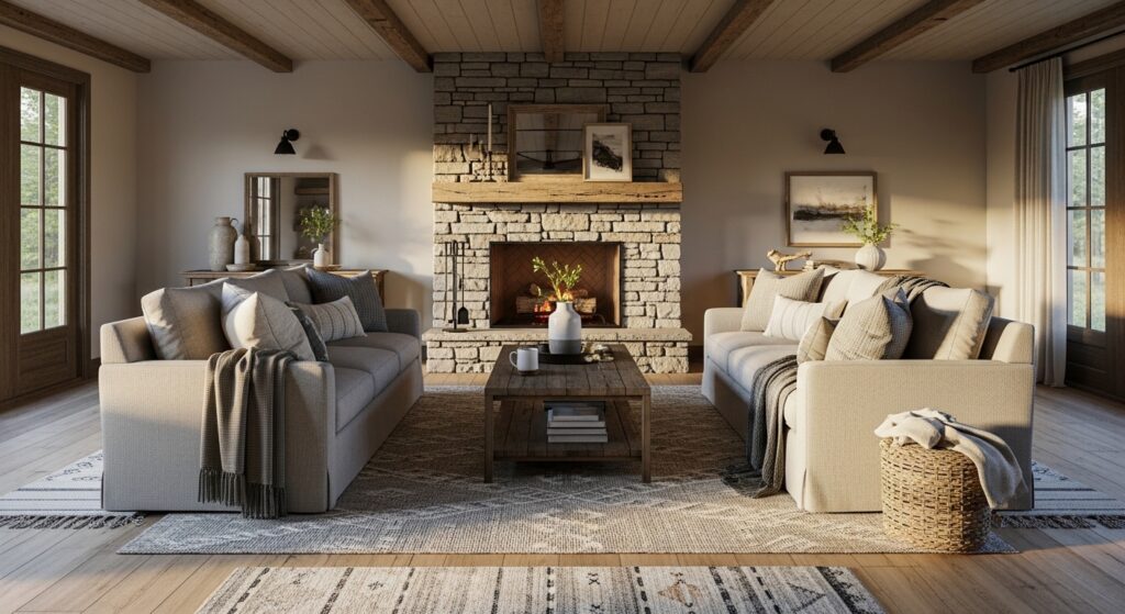 30 Farmhouse Living Room Ideas for the Coziest Home Ever