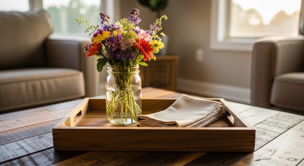 30 Farmhouse Tray DIY Ideas You Can Make This Weekend