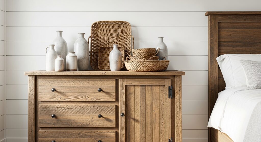25 Farmhouse Dresser Ideas on a Budget That Look High-End