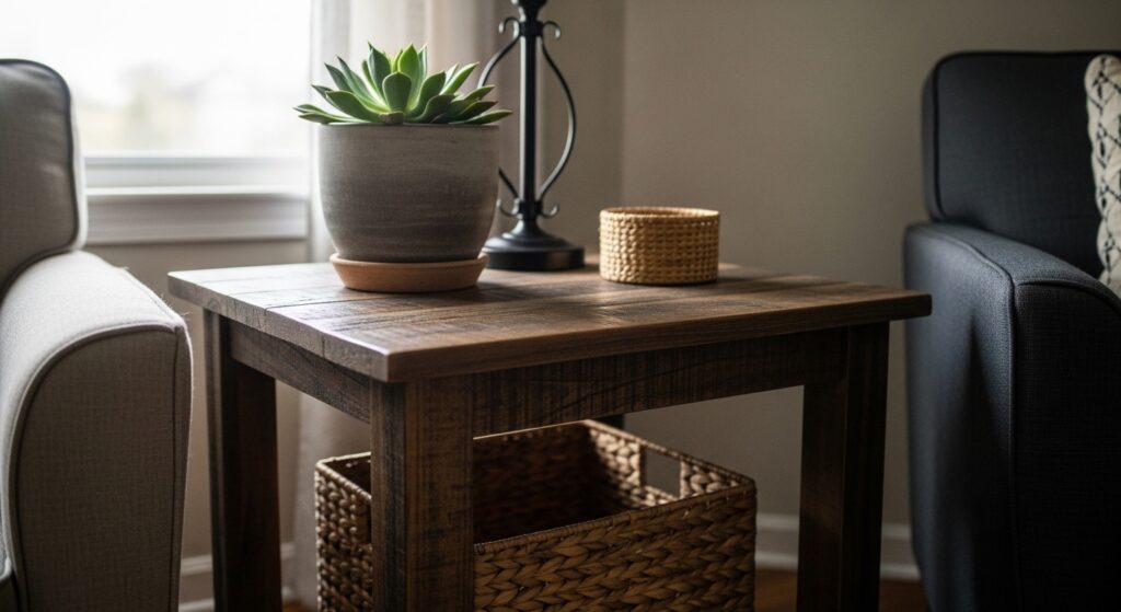 25 Farmhouse End Table Ideas on a Budget That Look High-End