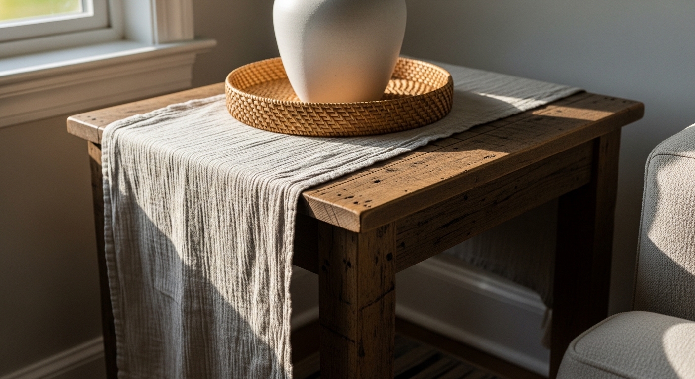 20 Farmhouse End Table Styling Ideas That Look Straight From a Magazine