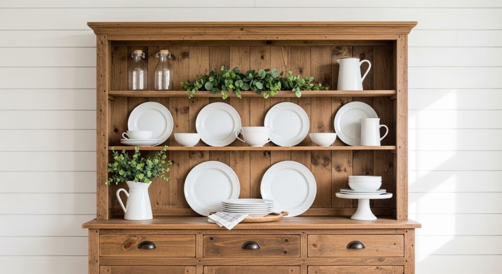 20 Farmhouse Hutch Styling Ideas That Look Straight From a Magazine