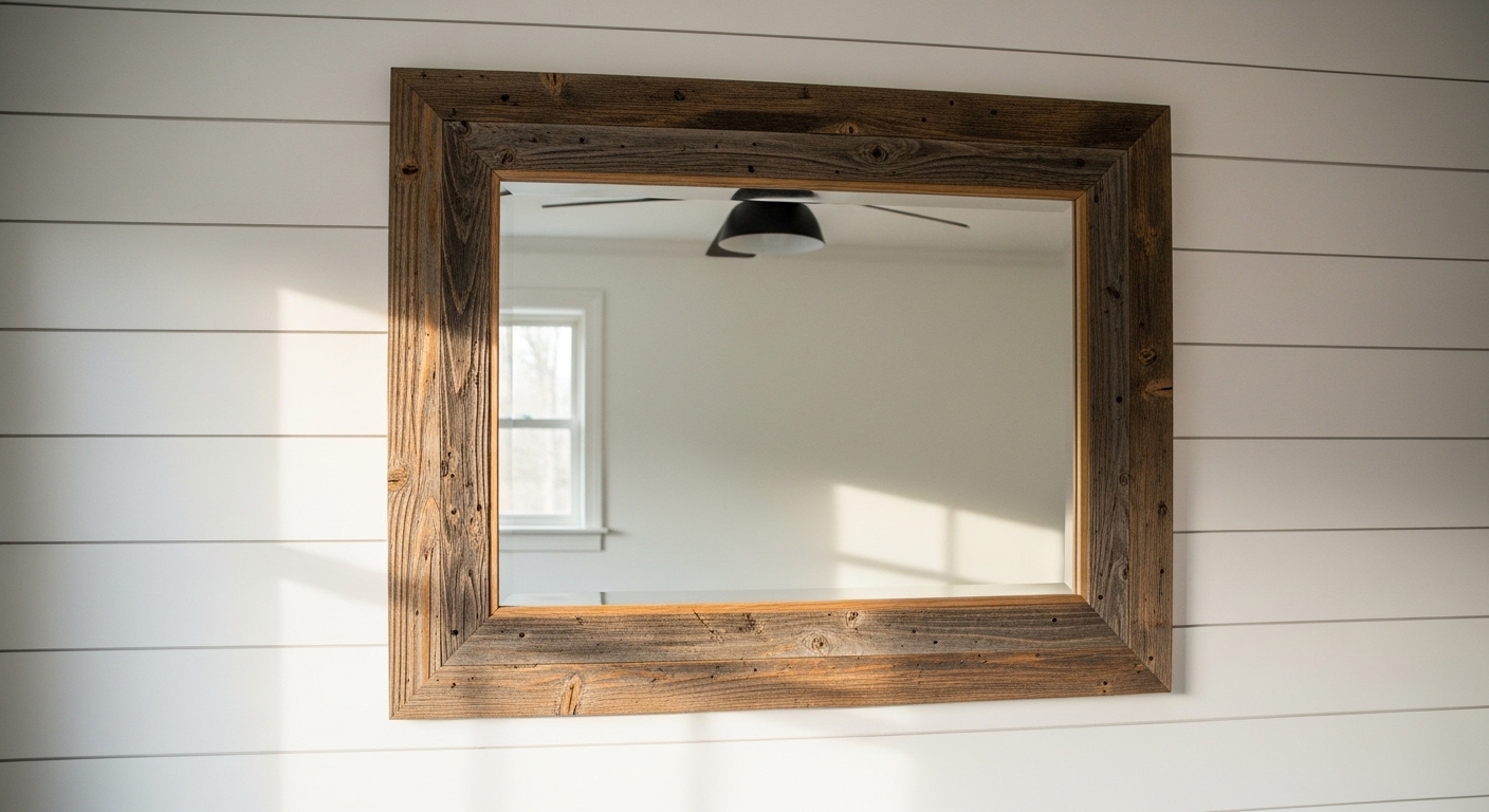 20 Farmhouse Mirror Styling Ideas That Look Straight From a Magazine
