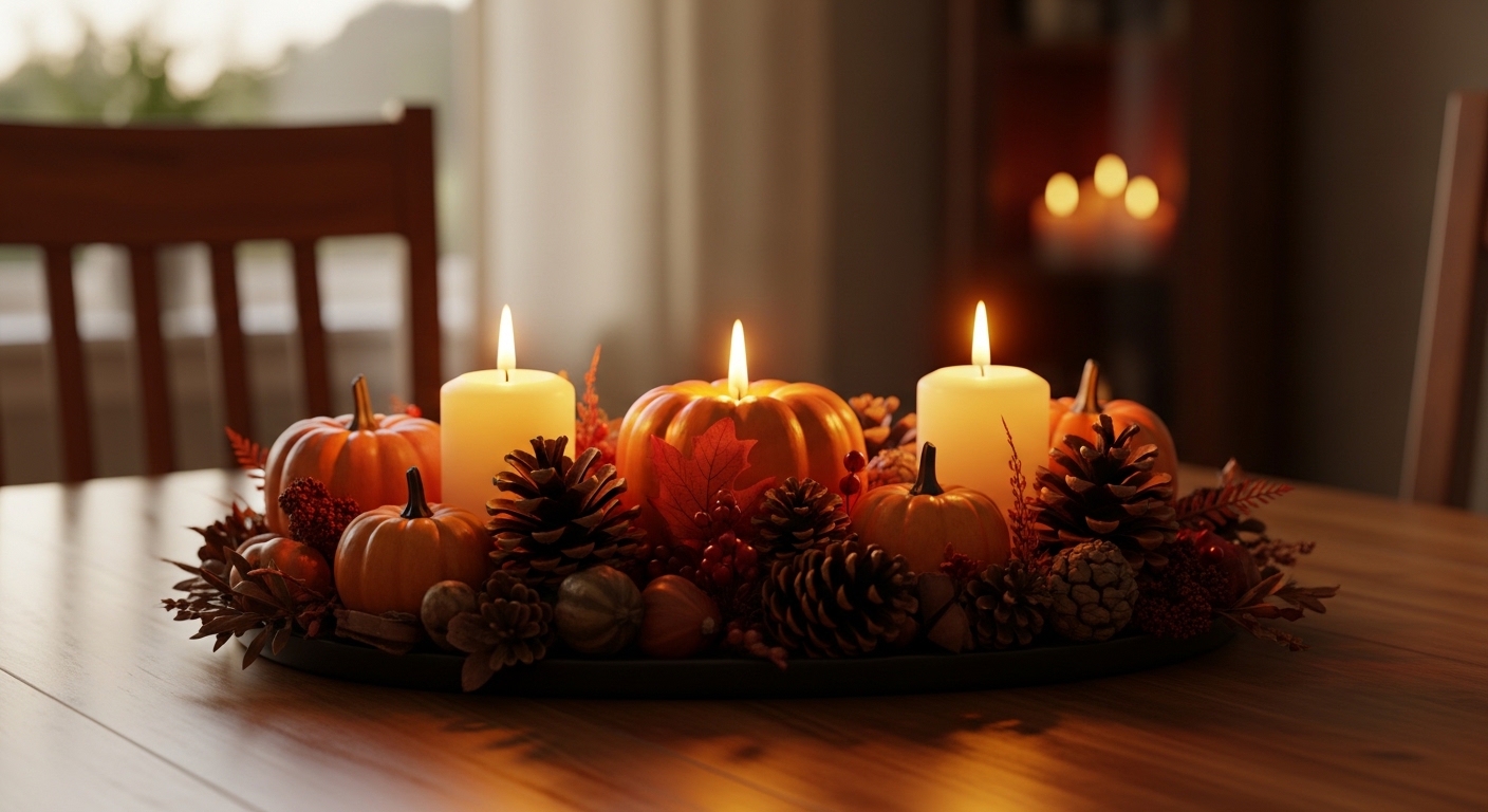 20 Fun Fall Candle Centerpieces That Look Expensive