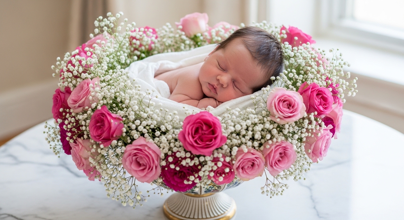 15 Fun Baby in Bloom Floral Centerpieces That Look Expensive