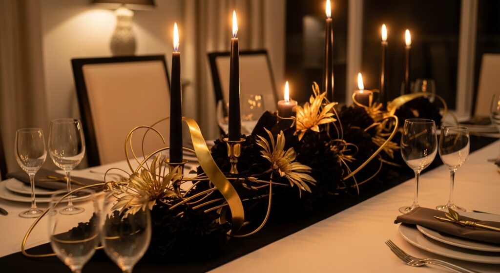 10 Best Black and Gold Centerpieces on a Budget