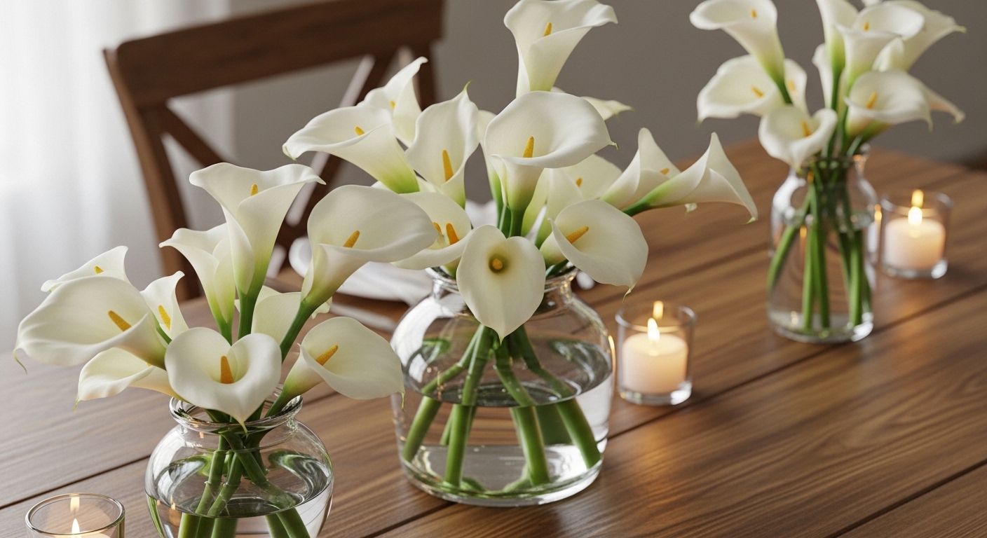 25 Easy Calla Lily Centerpieces You Will Love