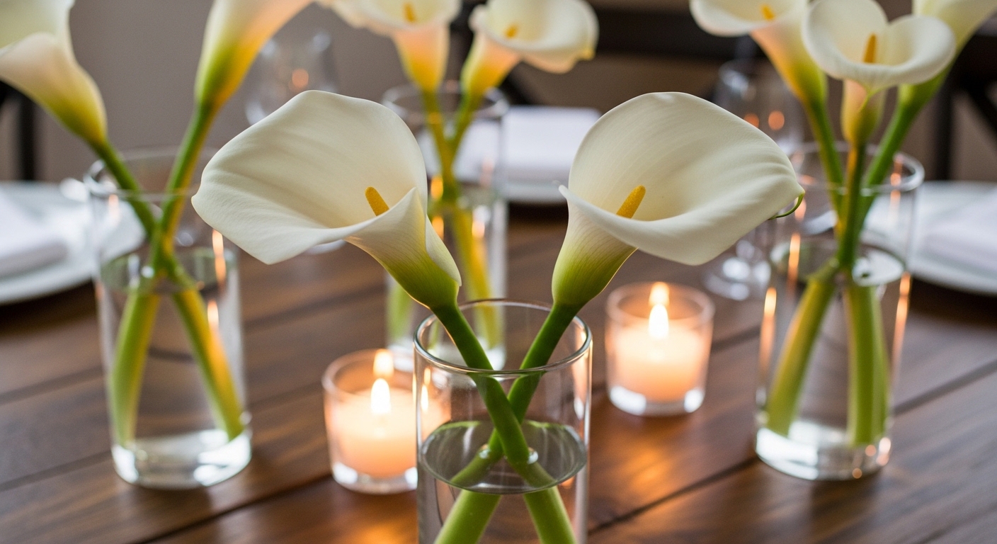 12 Fun Calla Lily Centerpieces Wedding That Look Expensive