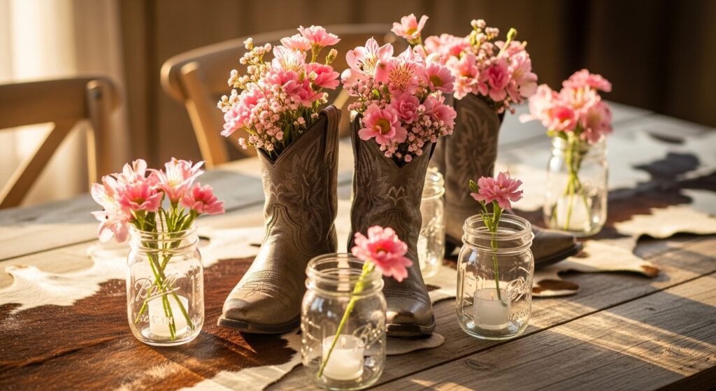 12 Easy Cowgirl Centerpieces You Will Love