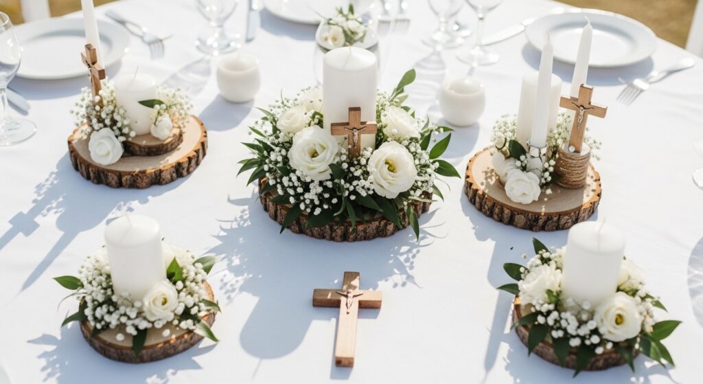 10 Fun Simple Baptism Centerpieces for a Party