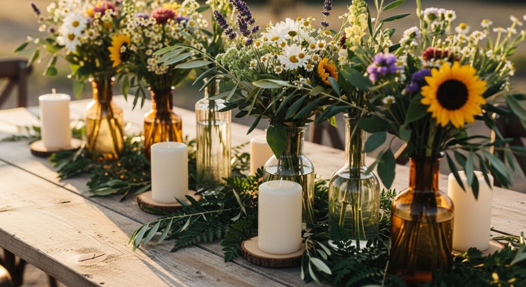 10 Easy Boho Bridal Shower Centerpieces That Look Expensive