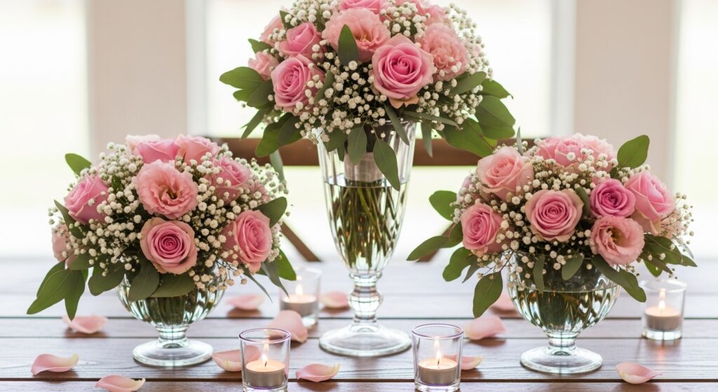 25 Best Pink Floral Centerpieces on a Budget