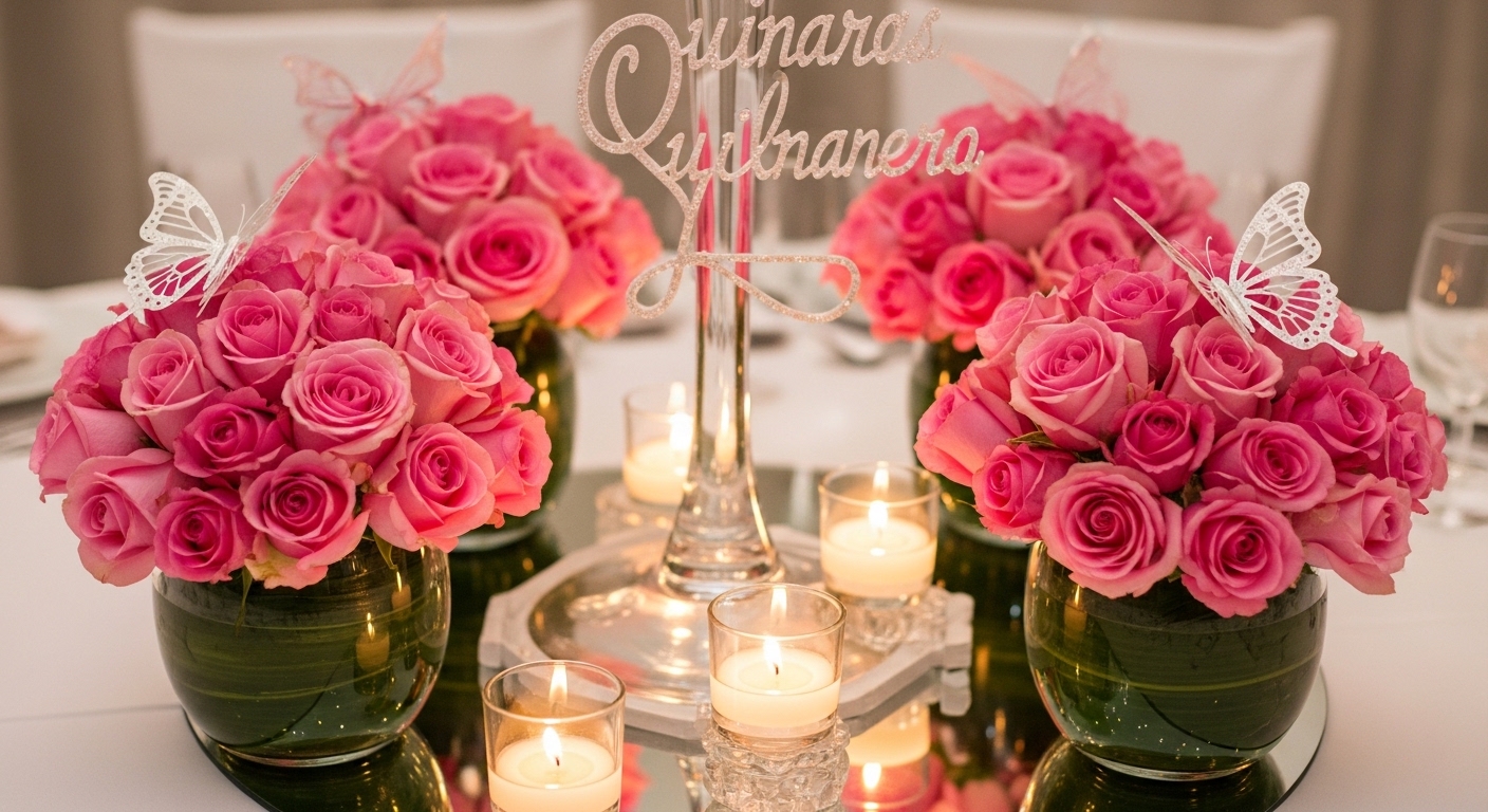 20 Easy Quinceanera Centerpieces That Look Expensive