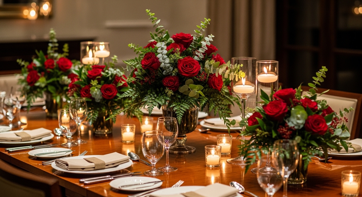 15 Fun Red Centerpieces You Will Love