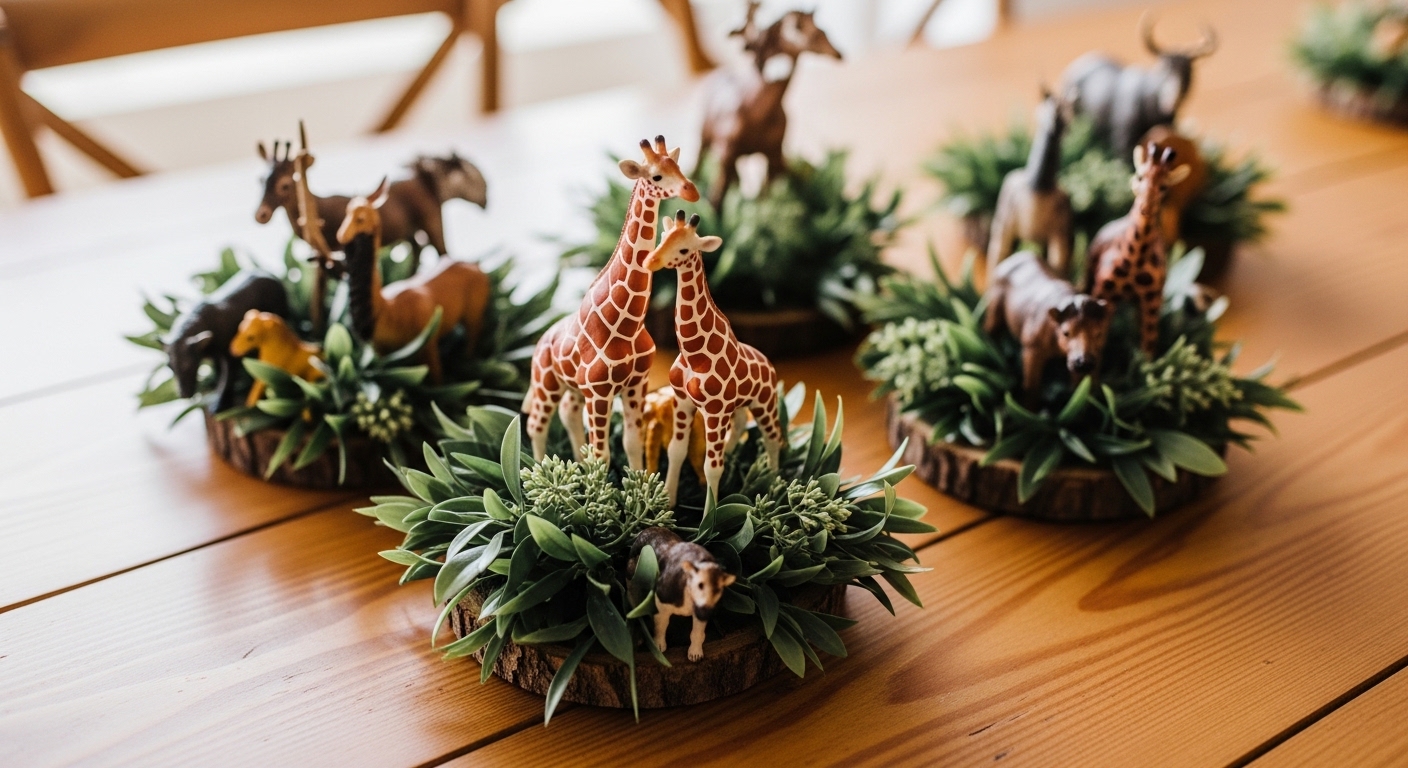 25 Fun Safari Centerpieces You Will Love