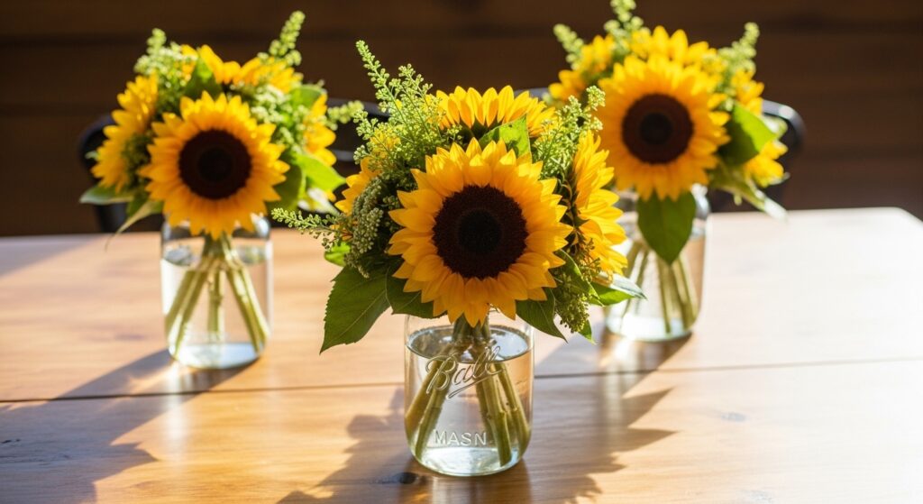 10 Easy Sunflower Centerpieces for Your Home