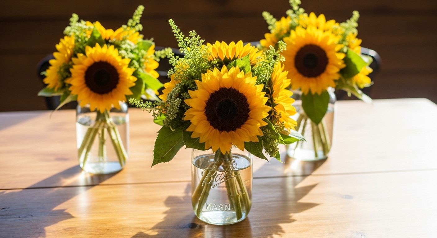 10 Easy Sunflower Centerpieces for Your Home