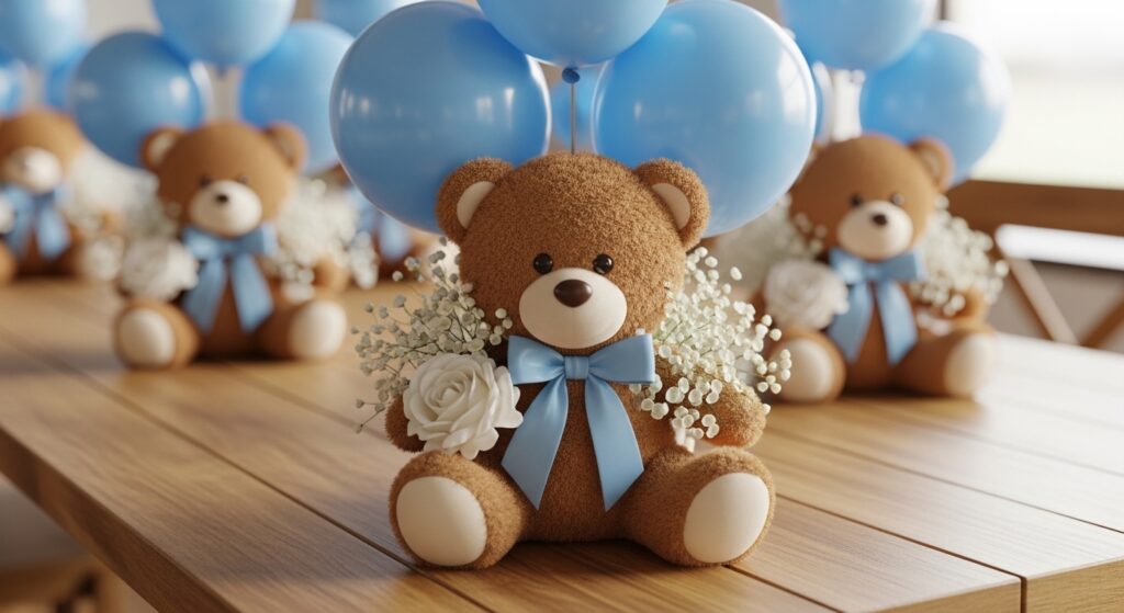 15 Cool Brown Teddy Bear Centerpieces That Are Stunning