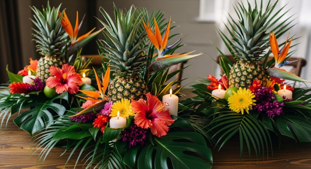 15 Easy Tropical Centerpieces You Will Love