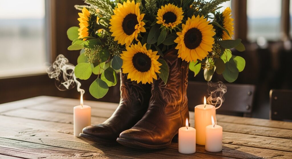 12 Quick Rustic Western Centerpieces That Are Stunning