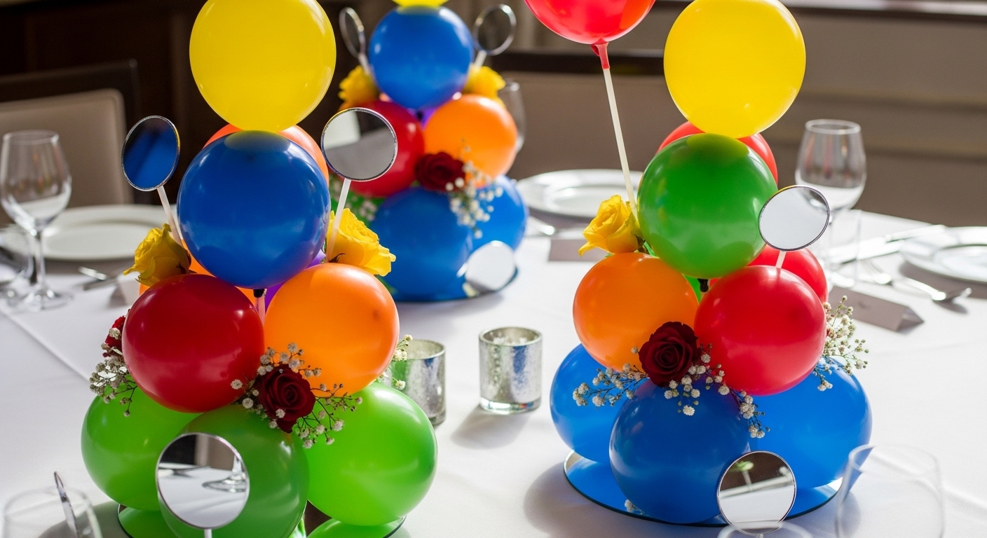 10 Easy Balloon Table Centerpieces for Your Home