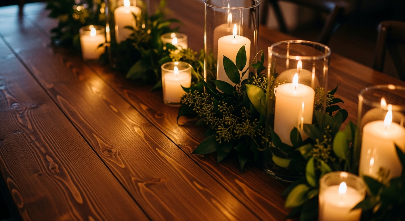 15 Cool Candle Centerpieces for Any Occasion