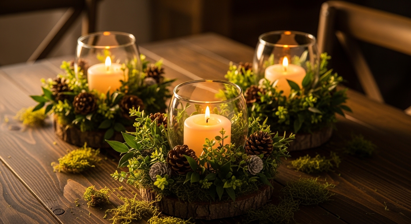 25 Quick Diy Candle Centerpieces to Try Now