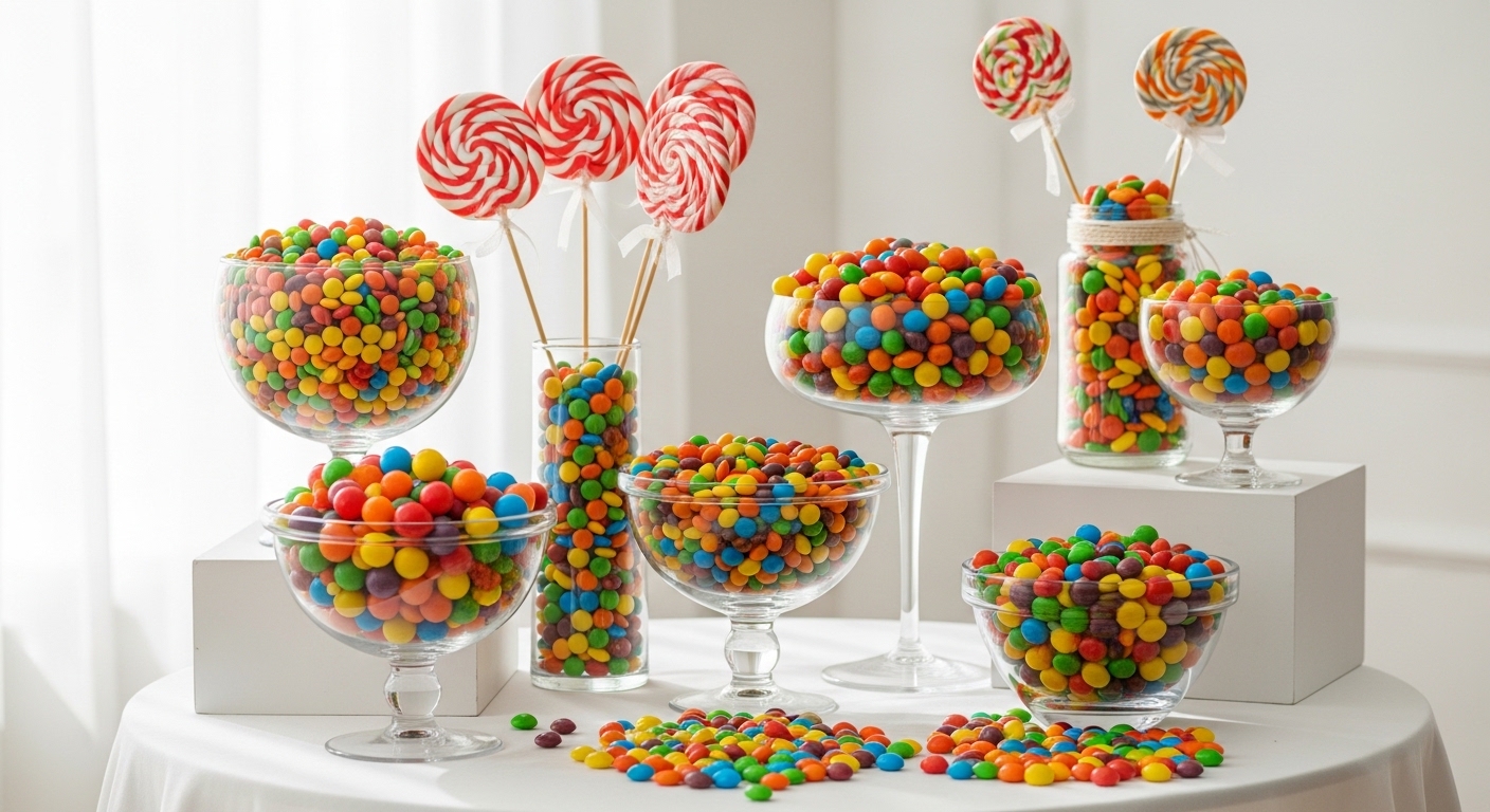 20 Cool Simple Candy Centerpieces That Are Stunning