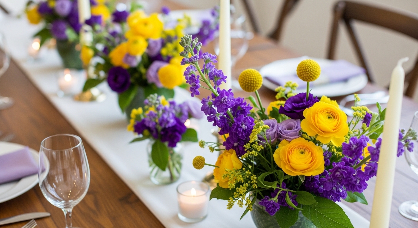 10 Quick Flower Centerpieces to Try Now