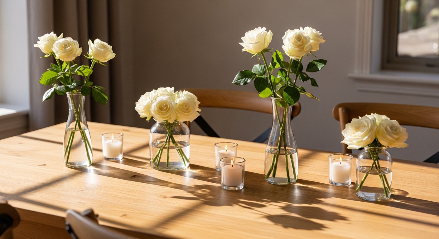20 Easy Simple Flower Centerpieces You Will Love