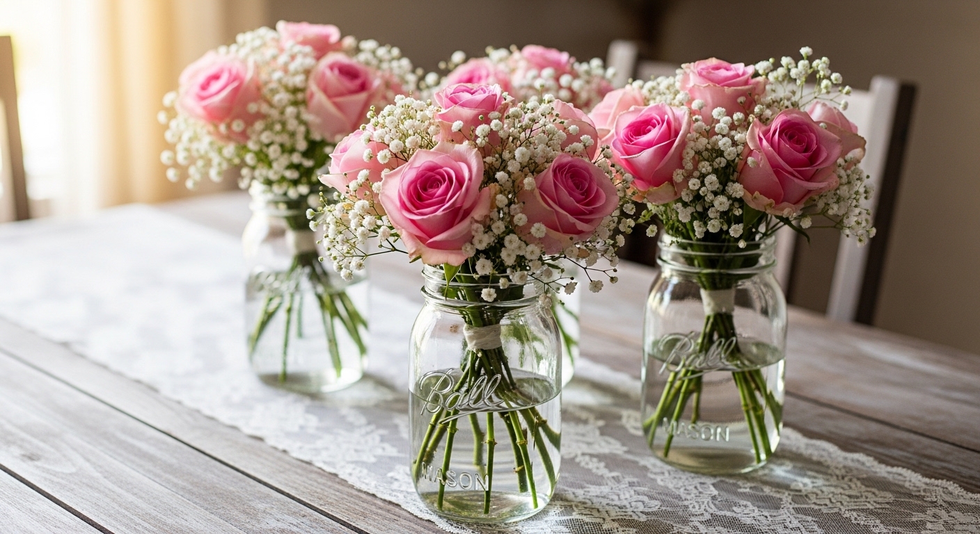 15 Top Mason Jar Centerpieces Wedding for Your Home